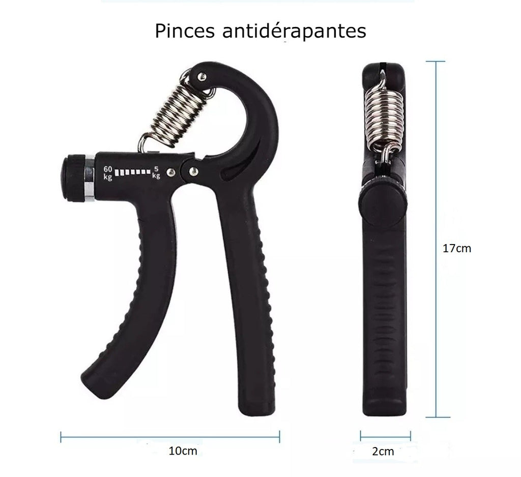 Pince à ressort musculation main