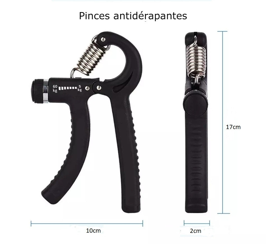 Pince à ressort musculation main