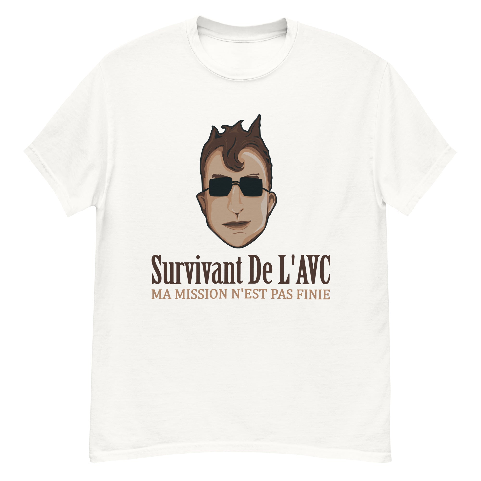 T-shirt homme - Ma mission n'est pas finie !