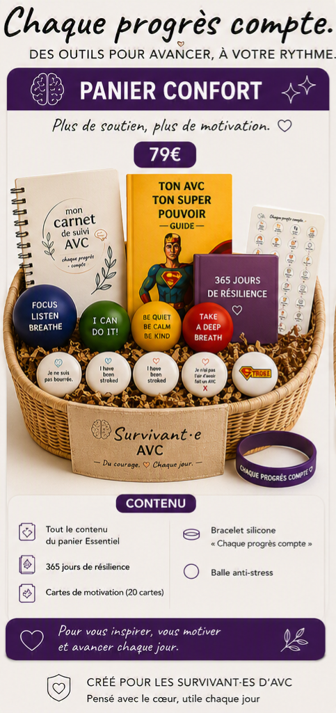 Panier survivant.e d'un AVC