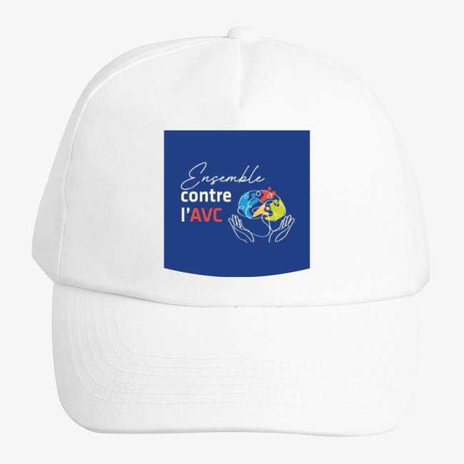 Casquette réglable "Ensemble contre l'AVC"