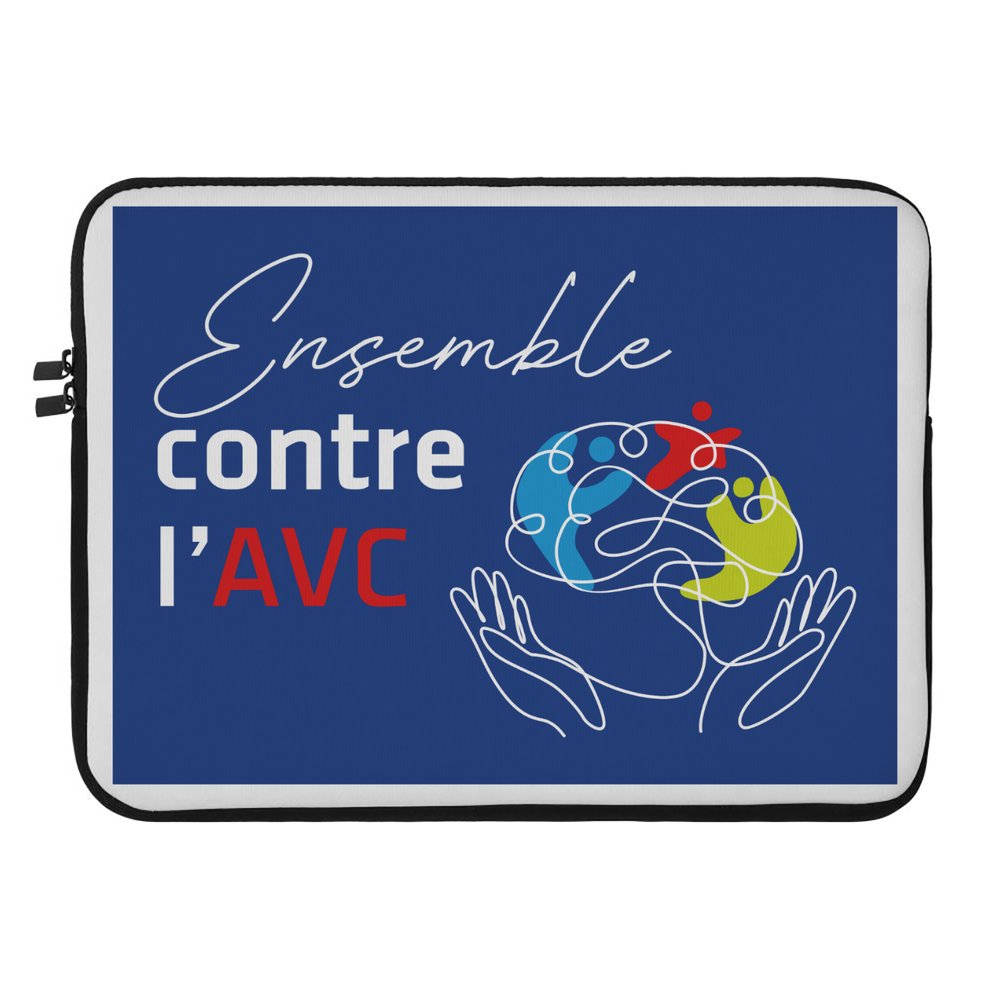 Housse pour ordinateur portable 13" - Ensemble contre l'AVC