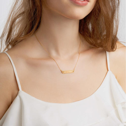 Collier en argent gravé "AVC Survivant"