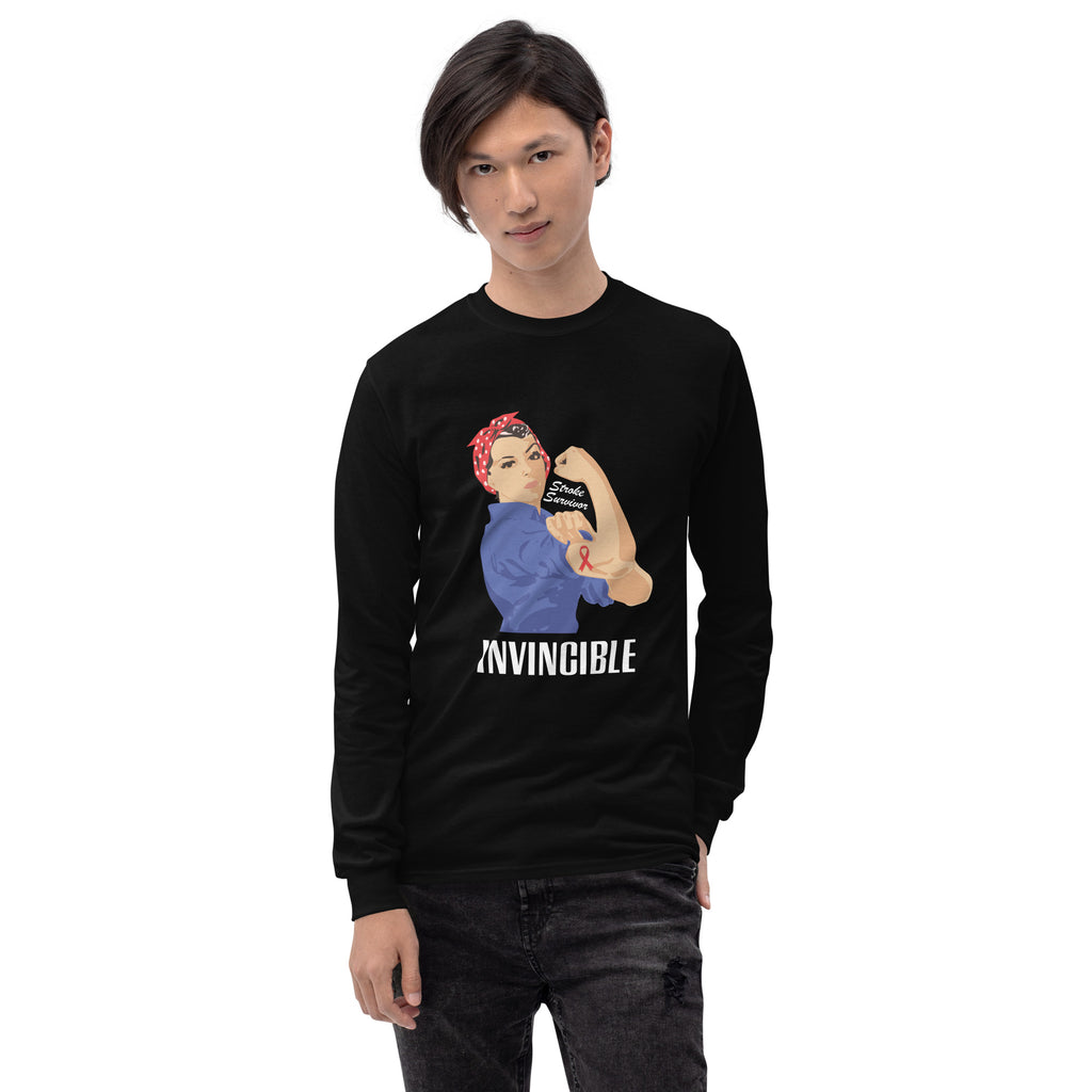T-shirt à manches longues unisexe - Invincible