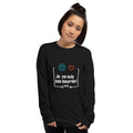 T-shirt à manches longues femme - Je ne suis pas bourrée !