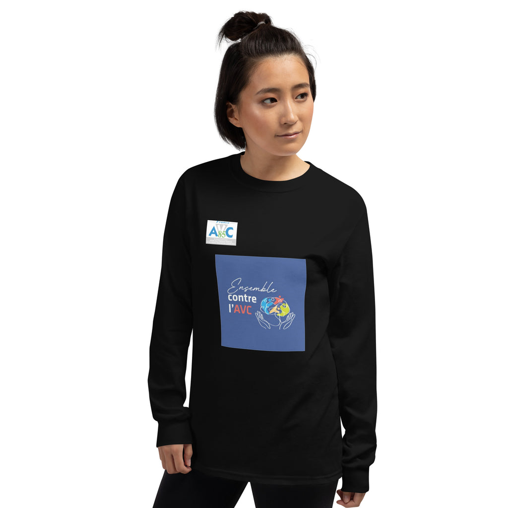 T-shirt à manches longues unisex - Ensemble contre l'AVC / AVC85