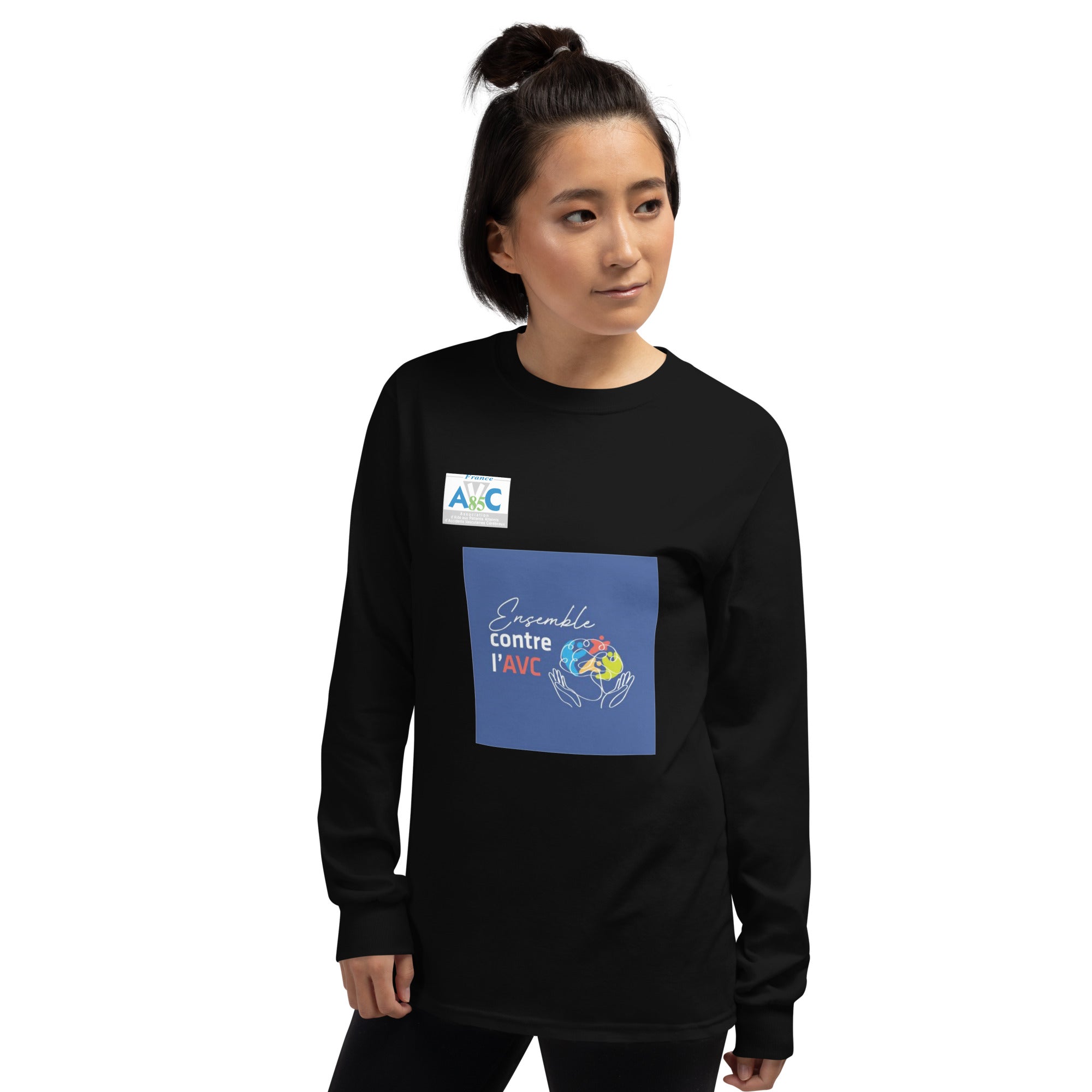 T-shirt à manches longues unisex - Ensemble contre l'AVC / AVC85