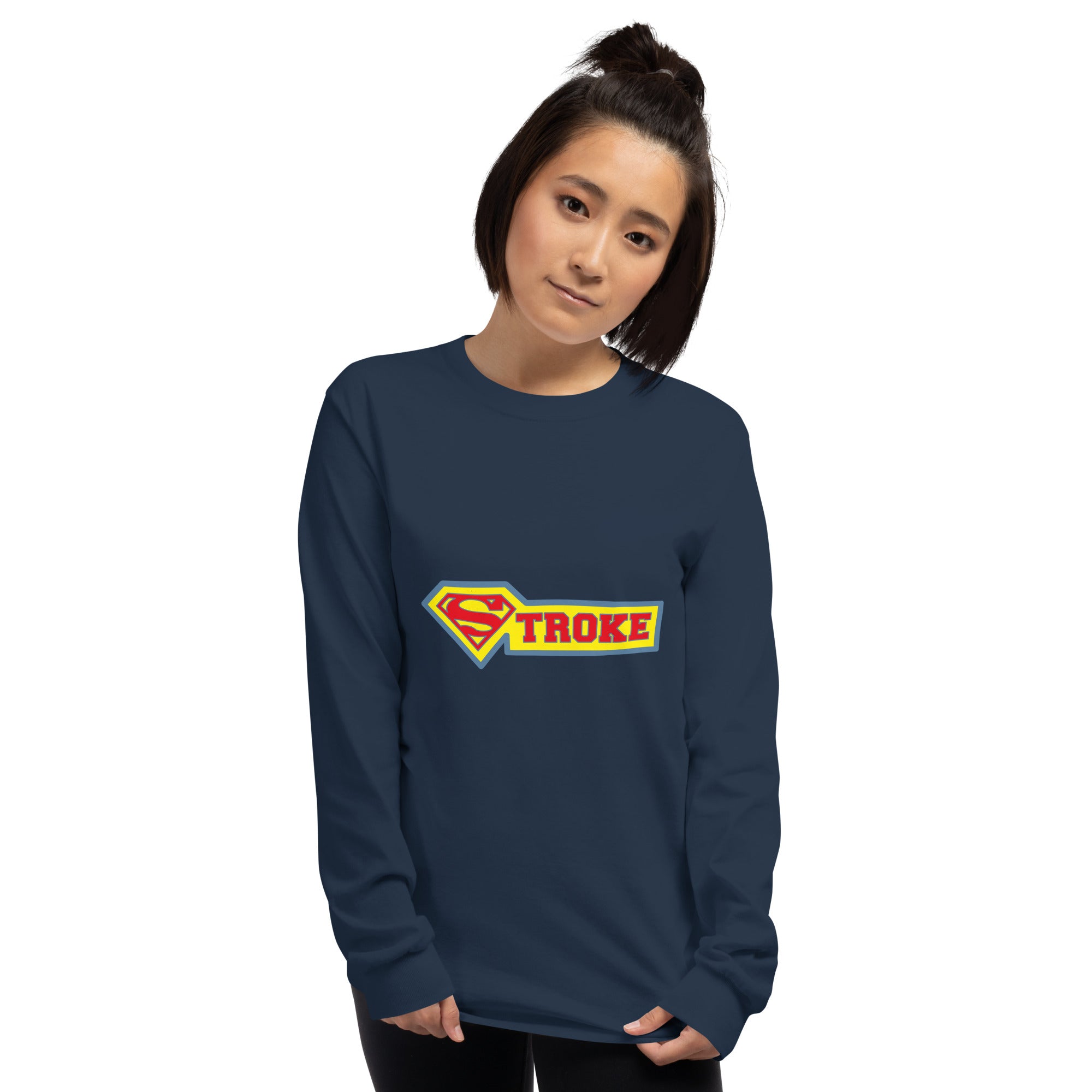 T-shirt à manches longues unisexe - Stroke (AVC)