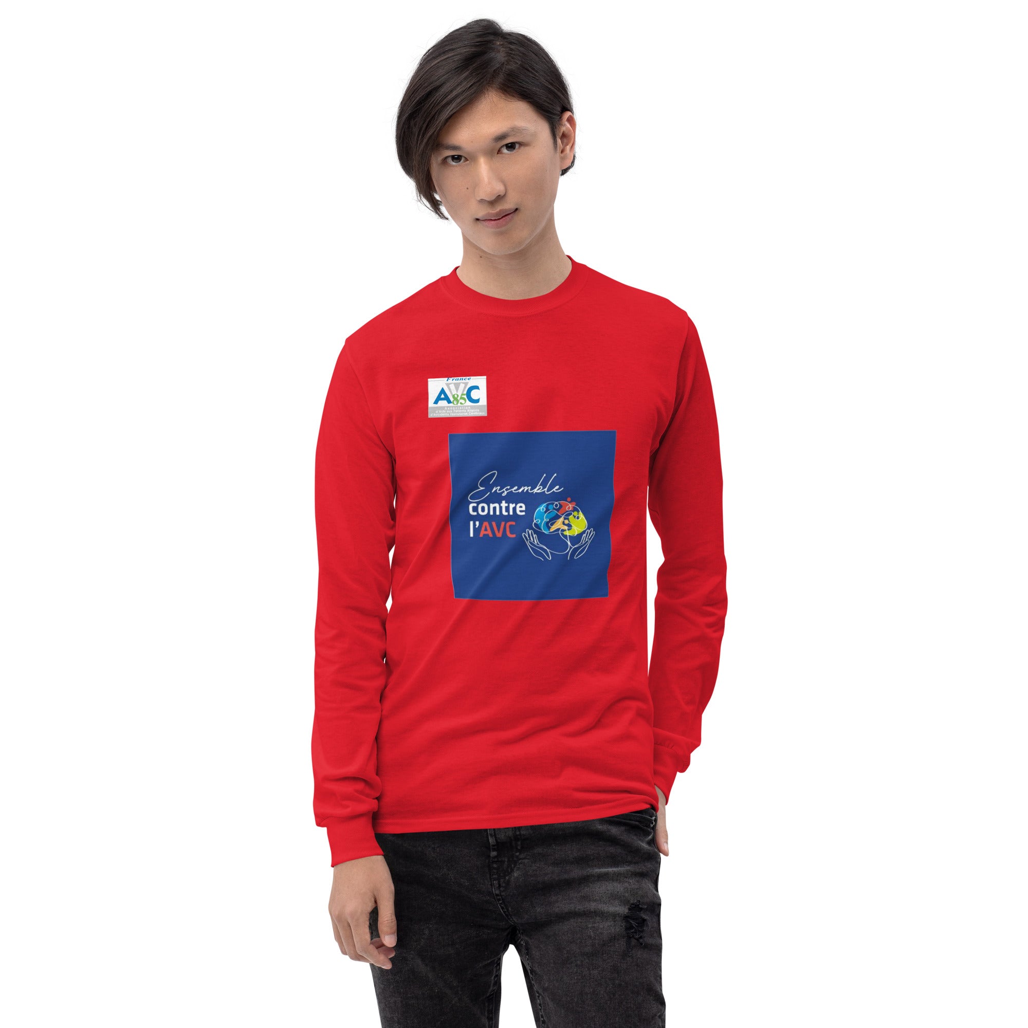 T-shirt à manches longues unisex - Ensemble contre l'AVC / AVC85