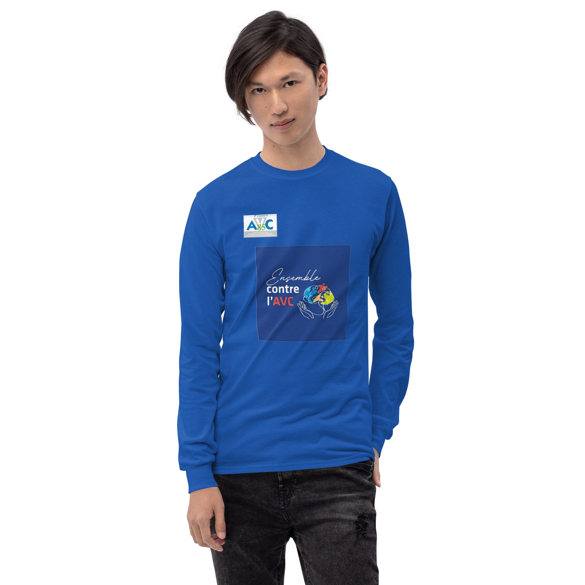 T-shirt à manches longues unisex - Ensemble contre l'AVC / AVC85