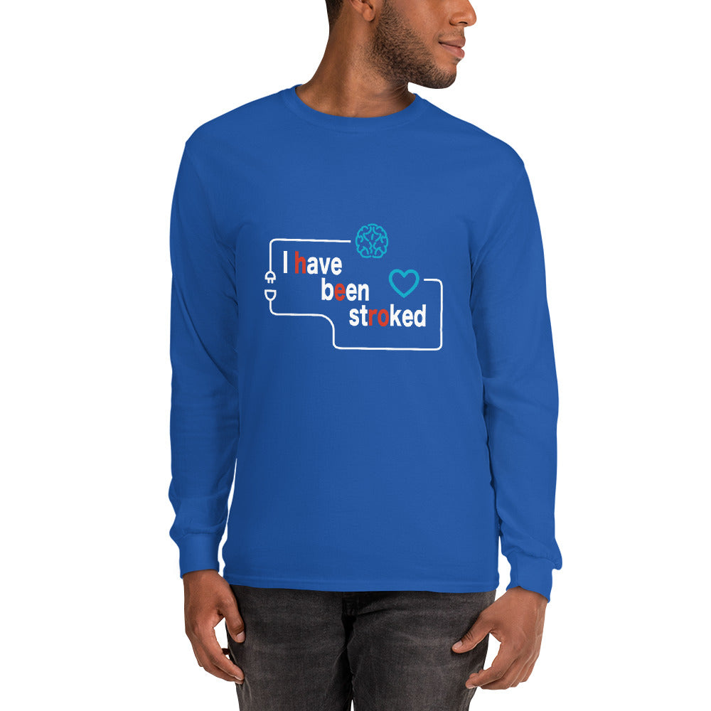 T-shirt à manches longues unisex - I have been stroke HERO