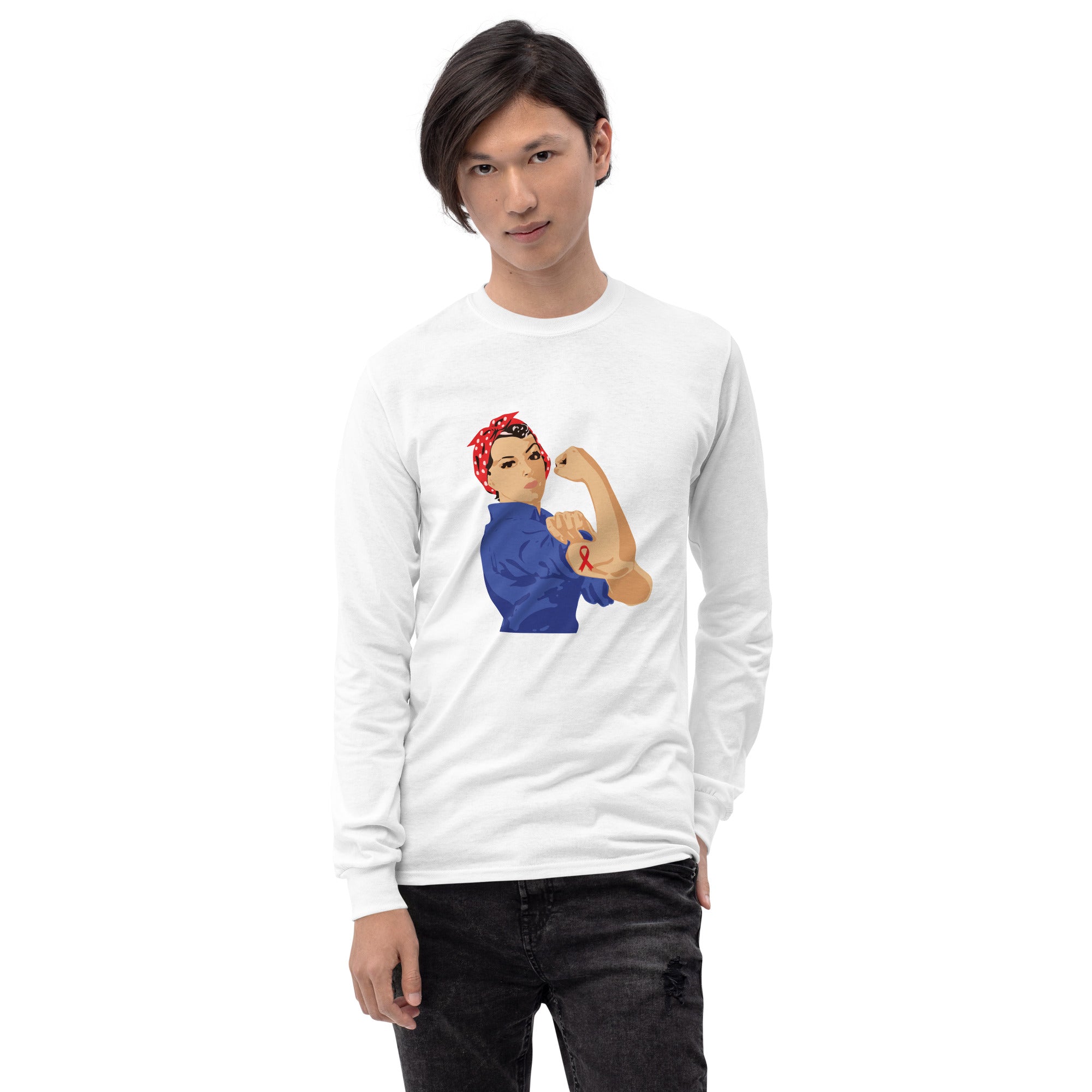 T-shirt à manches longues unisexe - Invincible