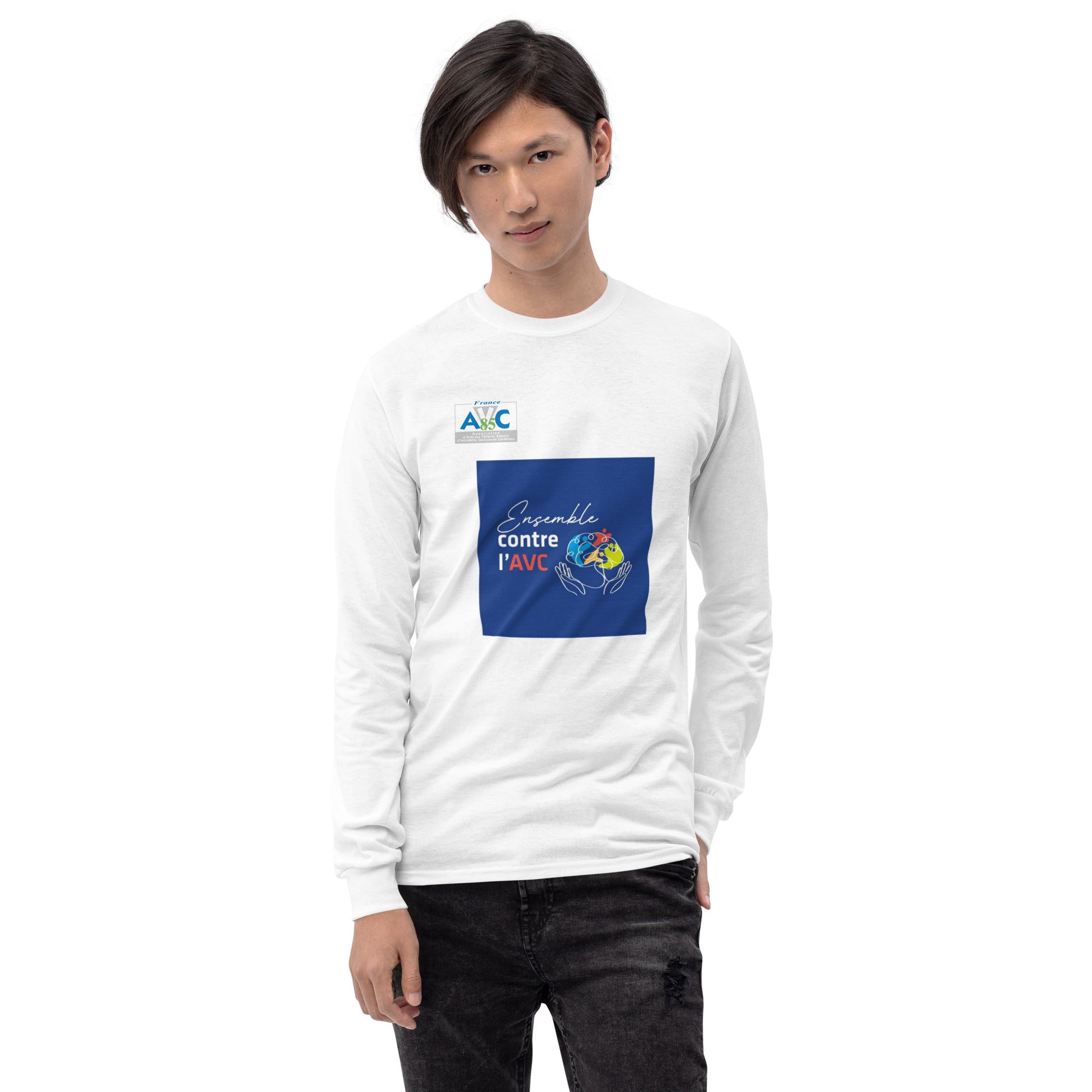 T-shirt à manches longues unisex - Ensemble contre l'AVC / AVC85