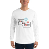 T-shirt à manches longues unisex - I have been stroke HERO