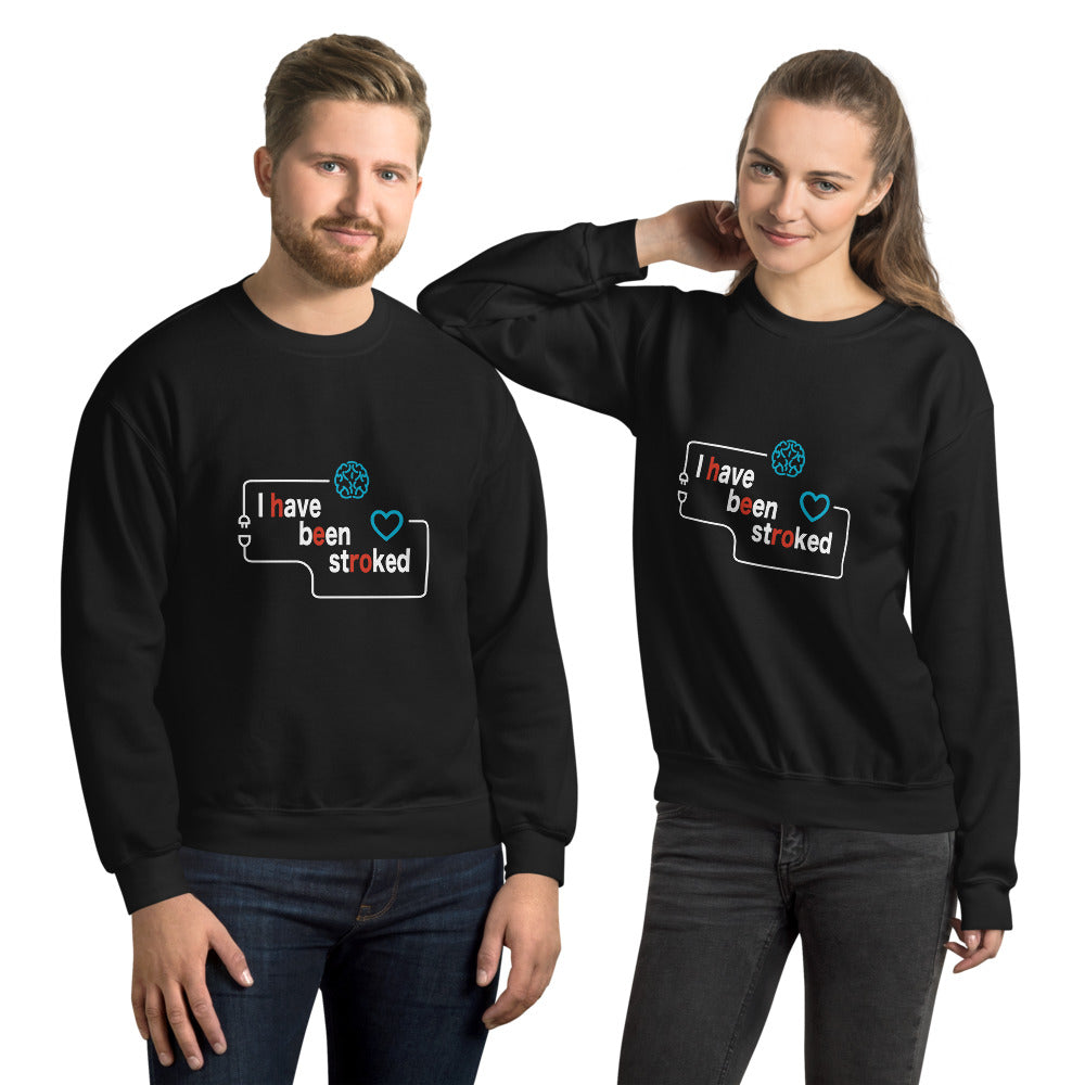 US Unisex Long Sleeve T-shirt "I Have Been Stroked"