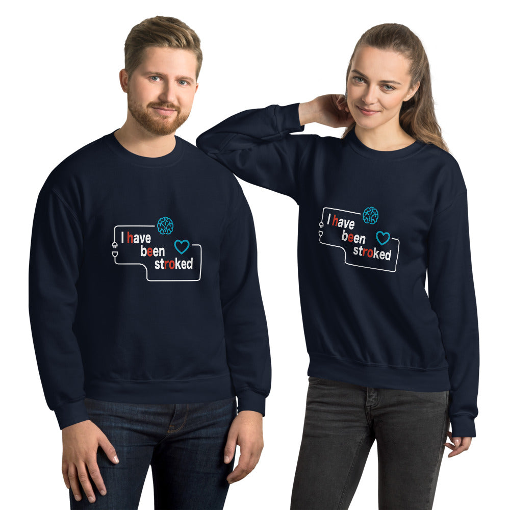 US Unisex Long Sleeve T-shirt "I Have Been Stroked"