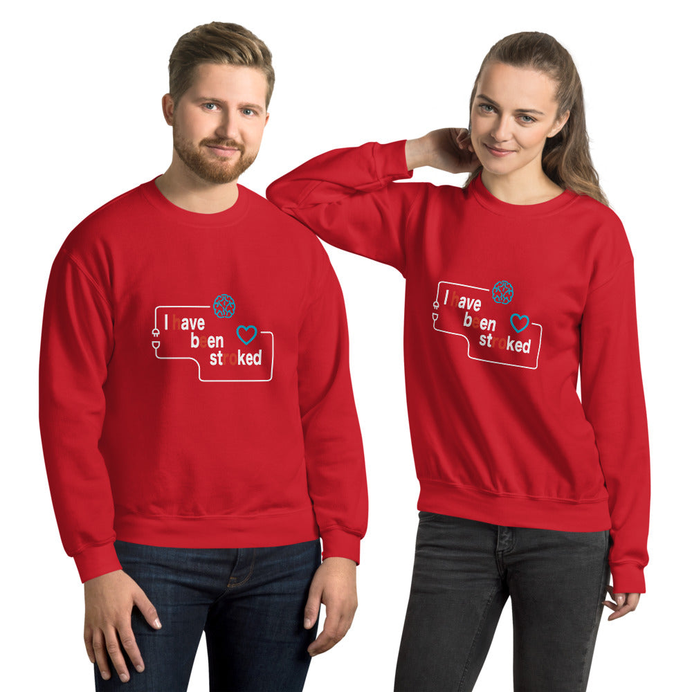 US Unisex Long Sleeve T-shirt "I Have Been Stroked"