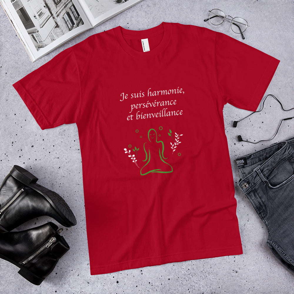 T-shirt unisexe personnalisable - 3 de vos propres valeurs