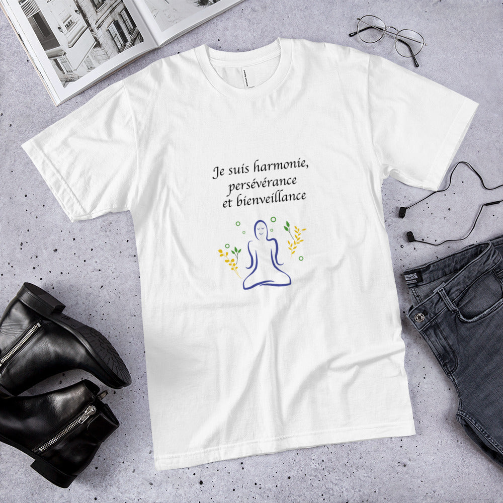 T-shirt unisexe personnalisable - 3 de vos propres valeurs