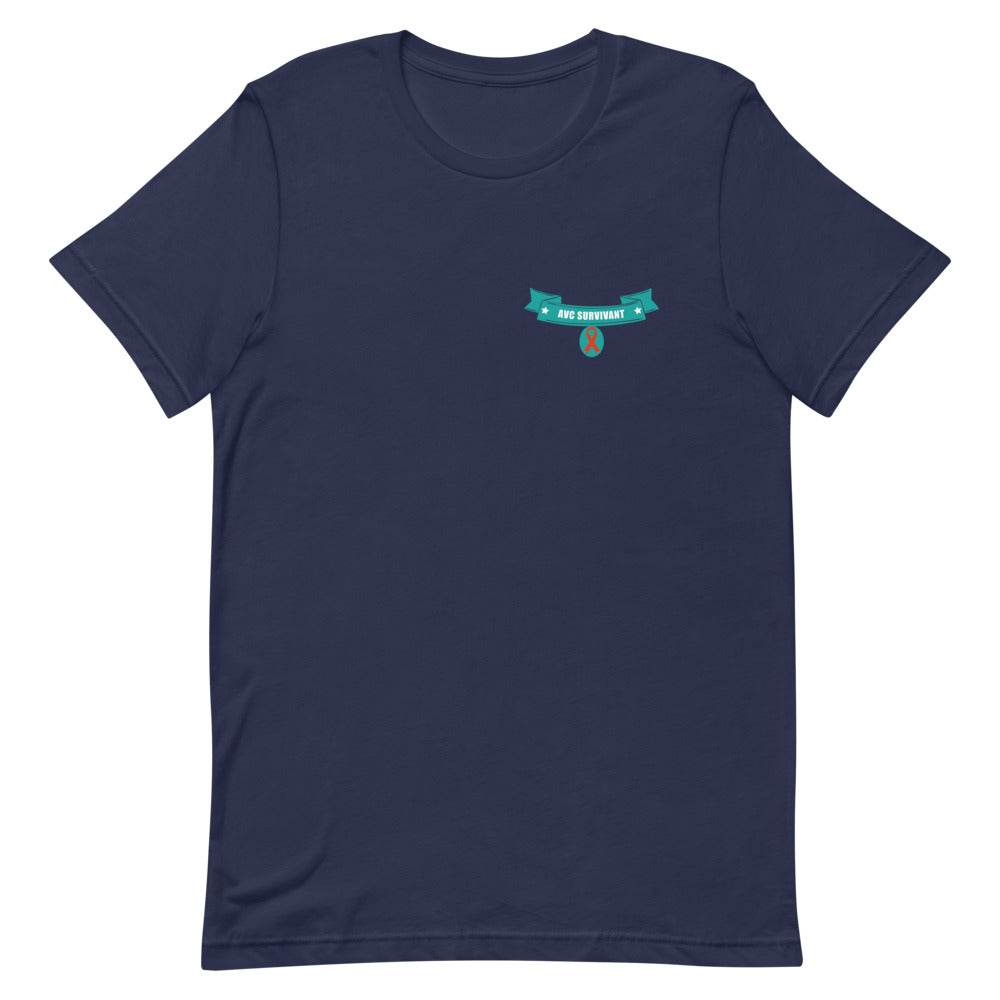 T-shirt unisexe "AVC Survivant"