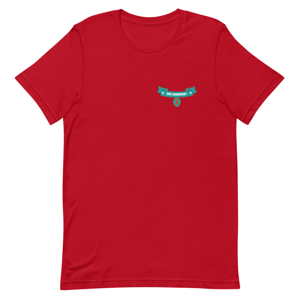 T-shirt unisexe "AVC Survivant"