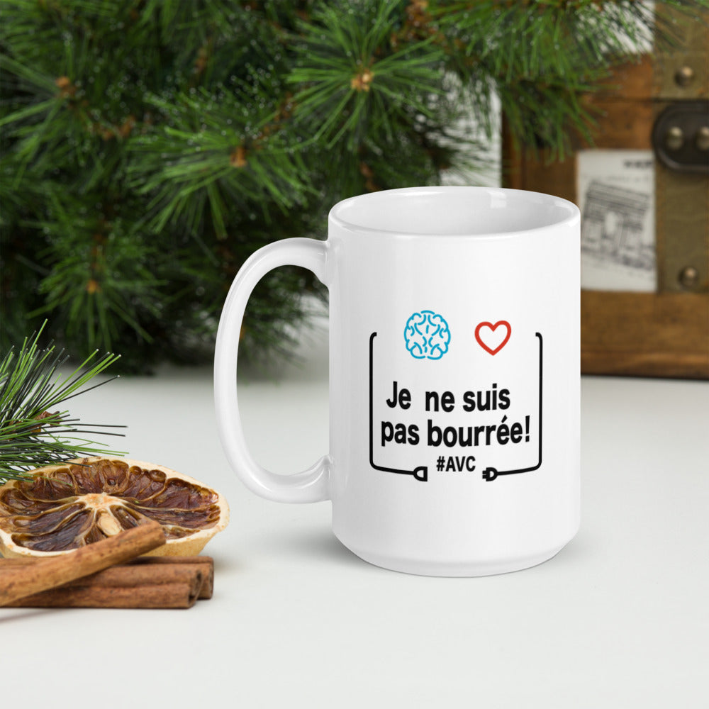 Mug "Je ne suis pas bourrée"