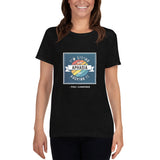 US Womens t-shirt "I'm Living With Aphasia and Rocking It" by Paul Cummings